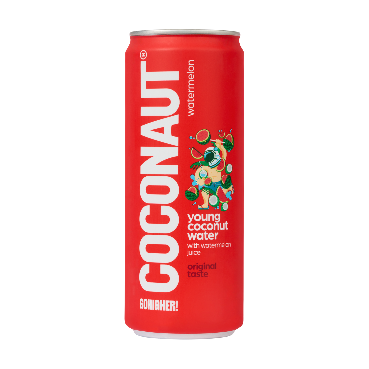 Coconaut® vesi GoHigher! Vesimelonin makuinen kookosvesi