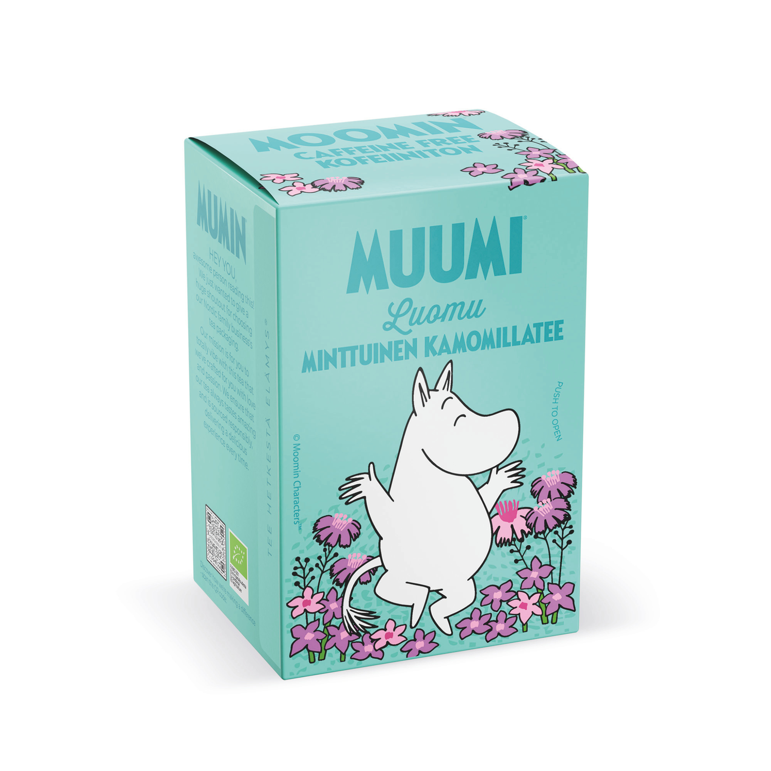 Muumi minttuinen kamomillatee -pussitee UUTUUS