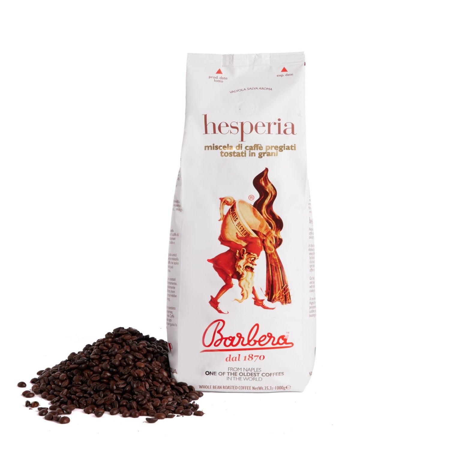 Barbera Hesperia Blend -kahvipavut 1 kg - kahvi