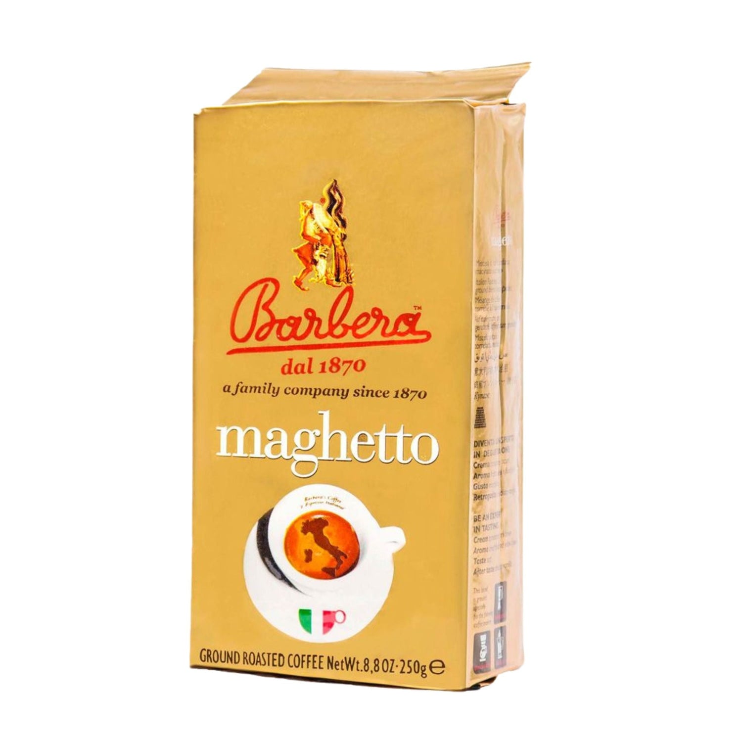 Barbera Maghetto -jauhettu kahvi 250 g - kahvi