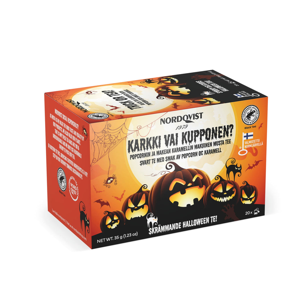 Karkki vai Kupponen? -pussitee UUTUUS