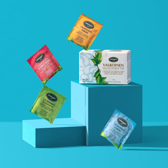 Valkoinen-pussitee - 1kpl - Pussitee