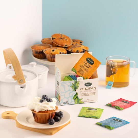 Valkoinen-pussitee - 1kpl - Pussitee