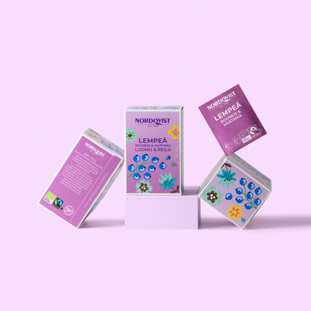 Lempeä-pussitee UUSI DESIGN