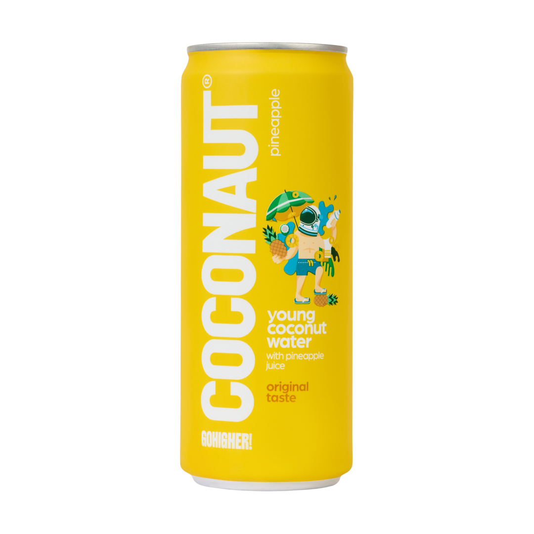 Coconaut® vesi GoHigher! Ananasmehulla