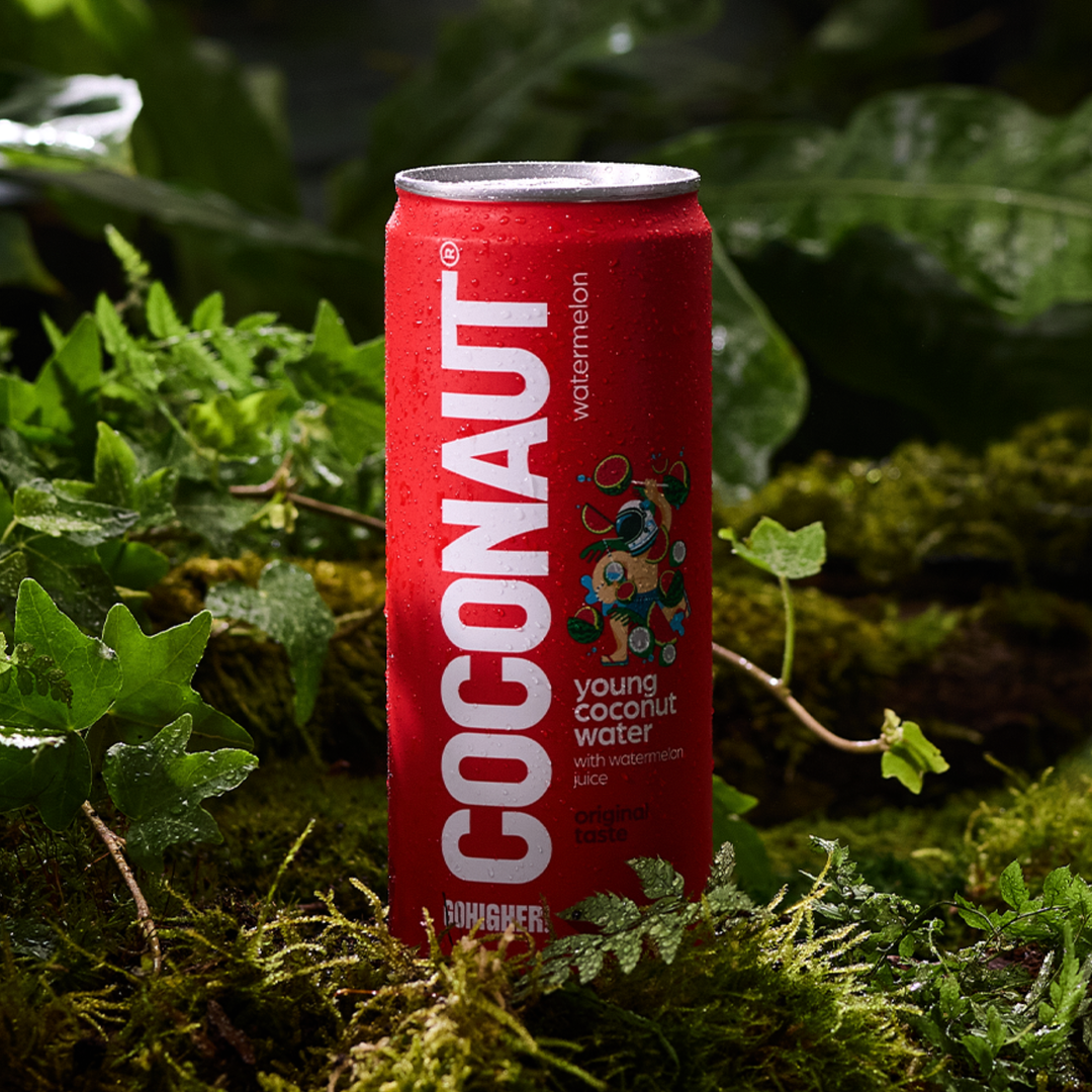Coconaut® vesi GoHigher! Vesimelonin makuinen kookosvesi