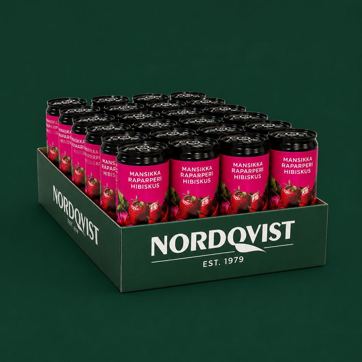 Sparkling Ice Tea Mansikka-Raparperi hibiskus x 24 kpl