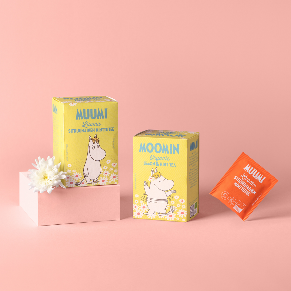 Muumi sitruunainen minttutee -pussitee UUTUUS