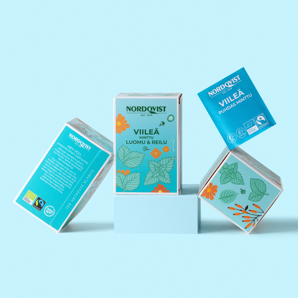 Viileä-pussitee UUSI DESIGN