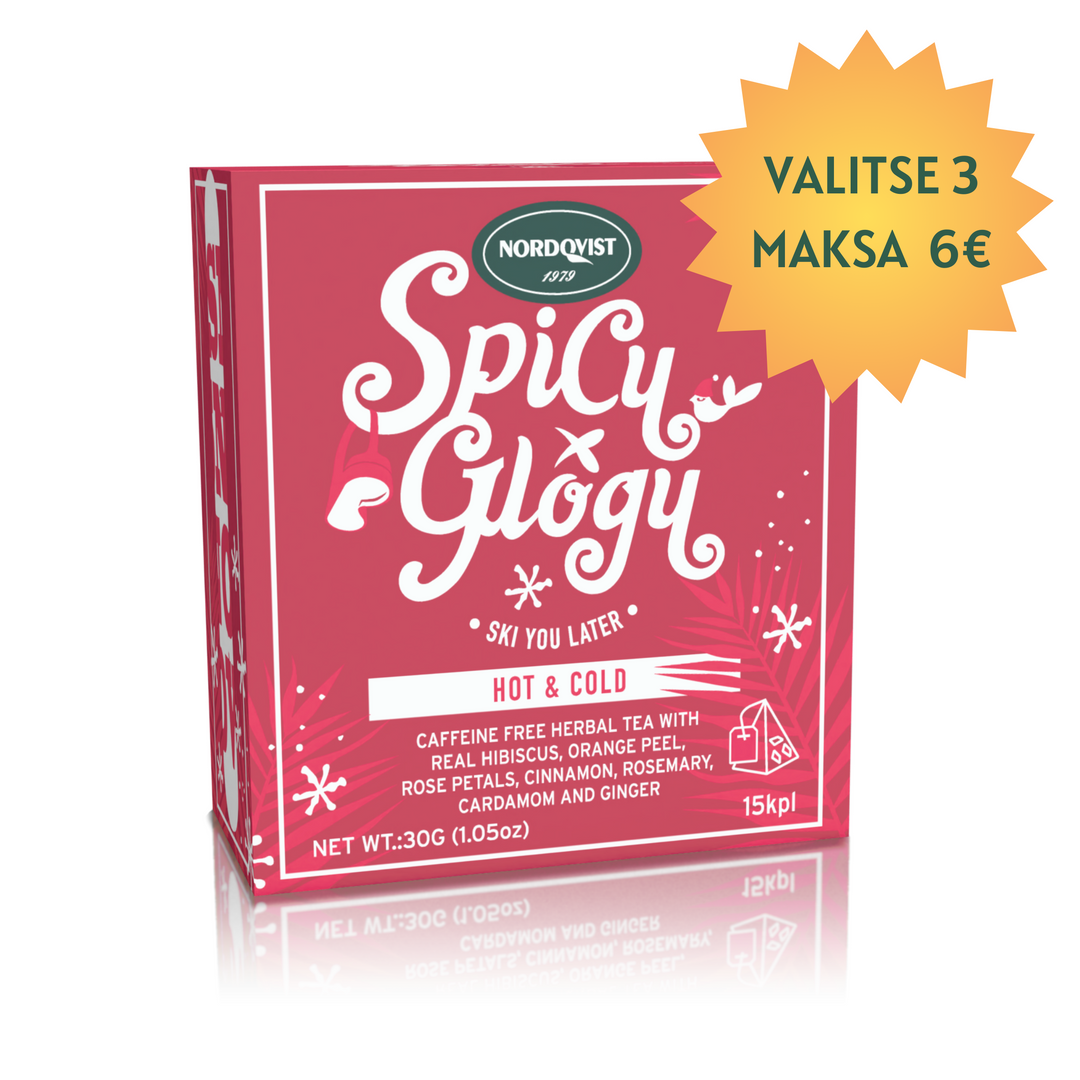 Spicy Glögy -pyramiditee