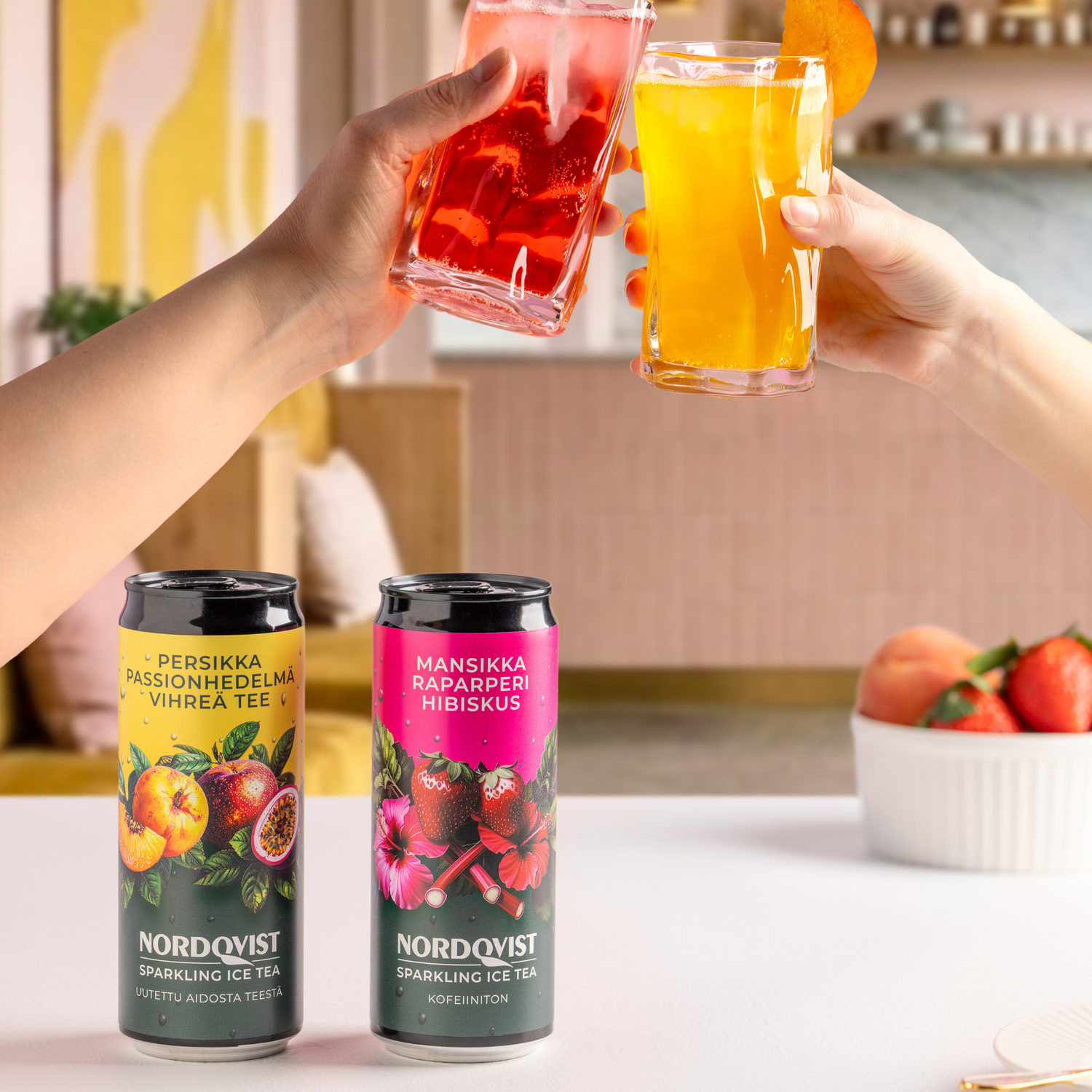 Sparkling Ice tea Persikka-Passion vihreä tee UUTUUS