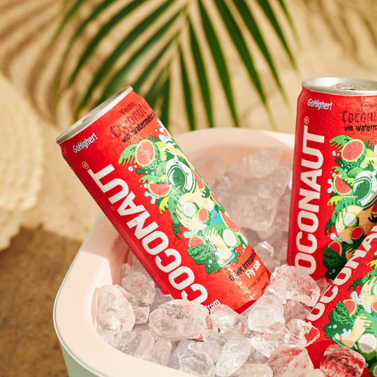 Coconaut® vesi GoHigher! Vesimelonin makuinen kookosvesi