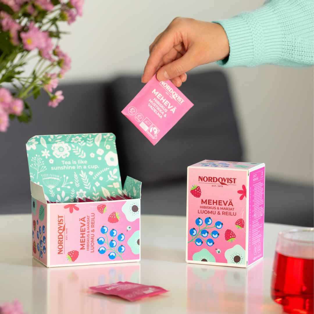 Mehevä -pussitee UUTUUS