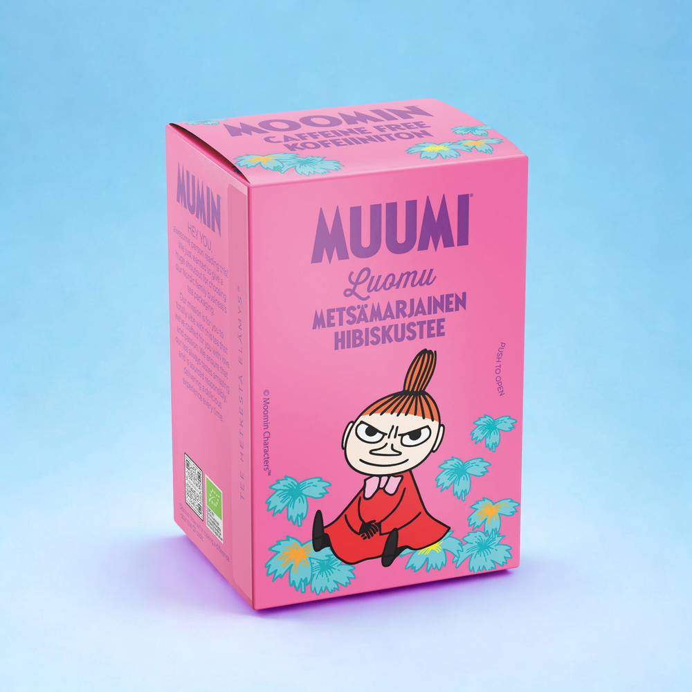 Muumi metsämarjainen hibiskus -pussitee UUTUUS