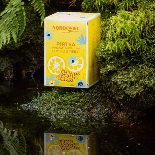 Pirteä-pussitee UUSI DESIGN