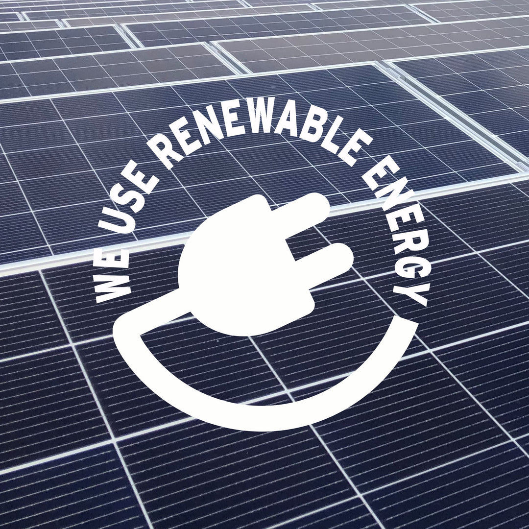 we use renewable energy