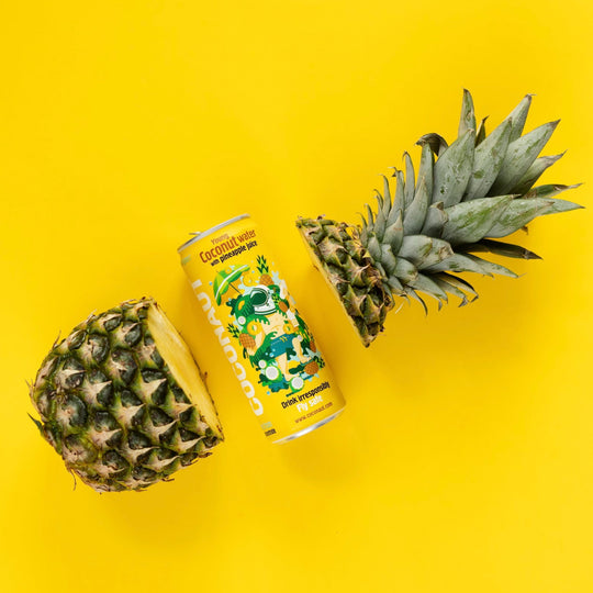 Coconaut® vesi GoHigher! Ananasmehulla - kookosvesi