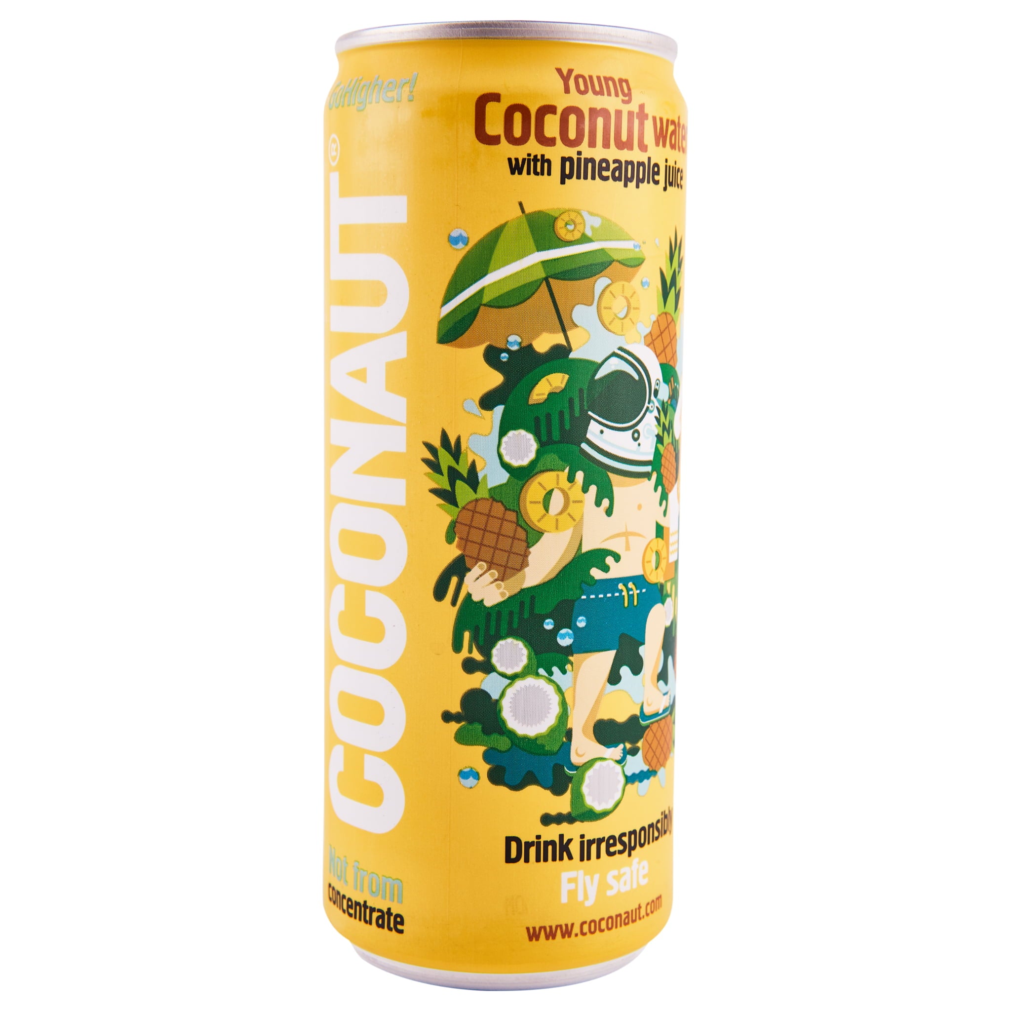 Coconaut® vesi GoHigher! Ananasmehulla - kookosvesi