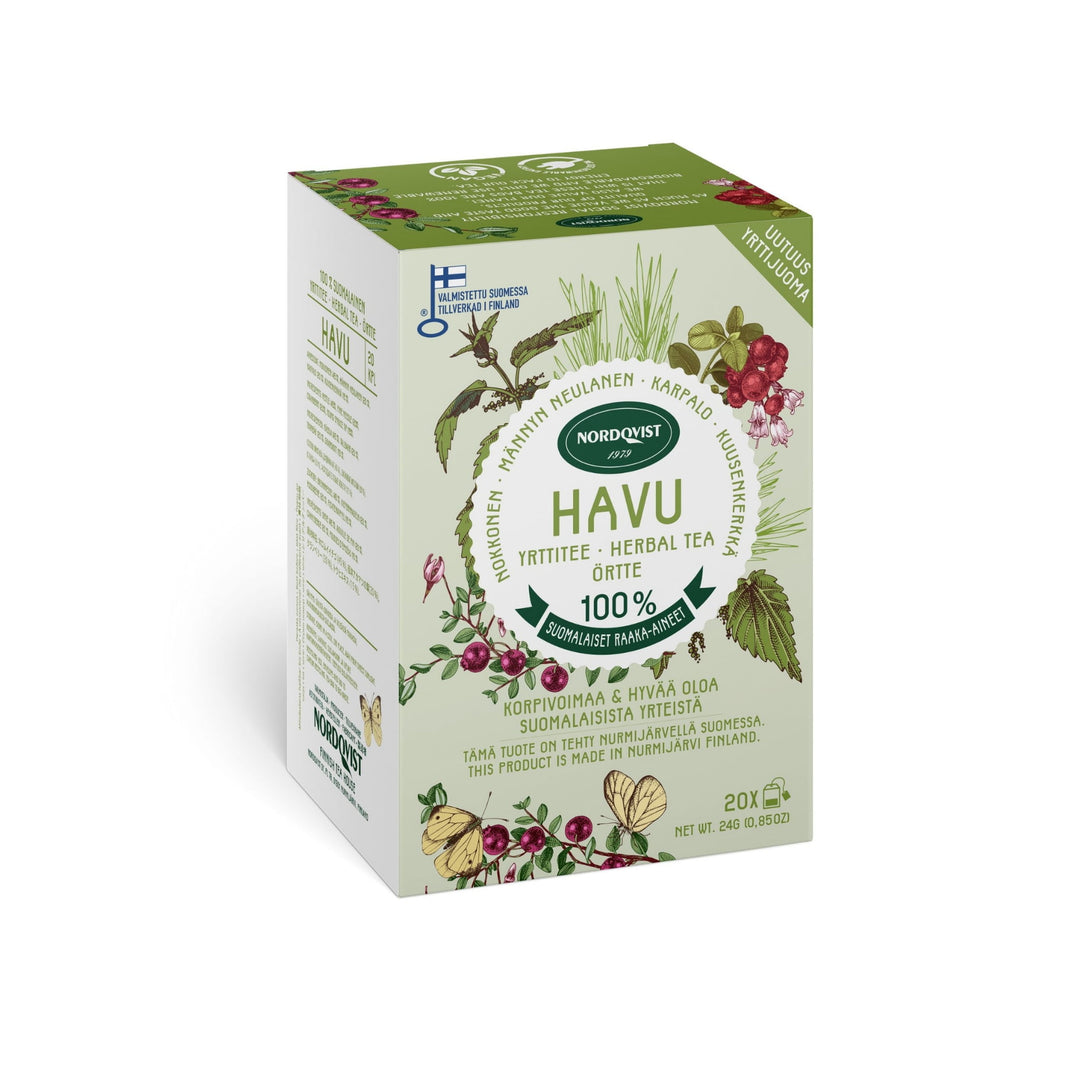 Havu-yrttijuoma - Pussitee