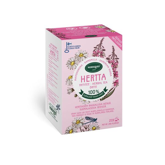 Hertta-yrttijuoma - Pussitee
