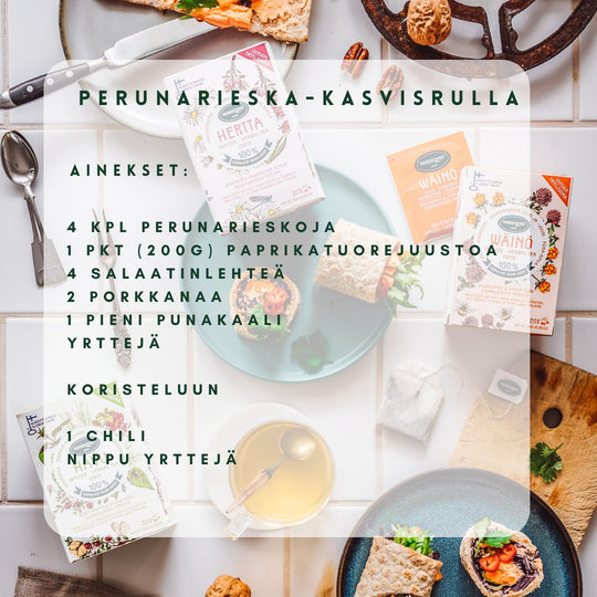Hertta-yrttijuoma - Pussitee