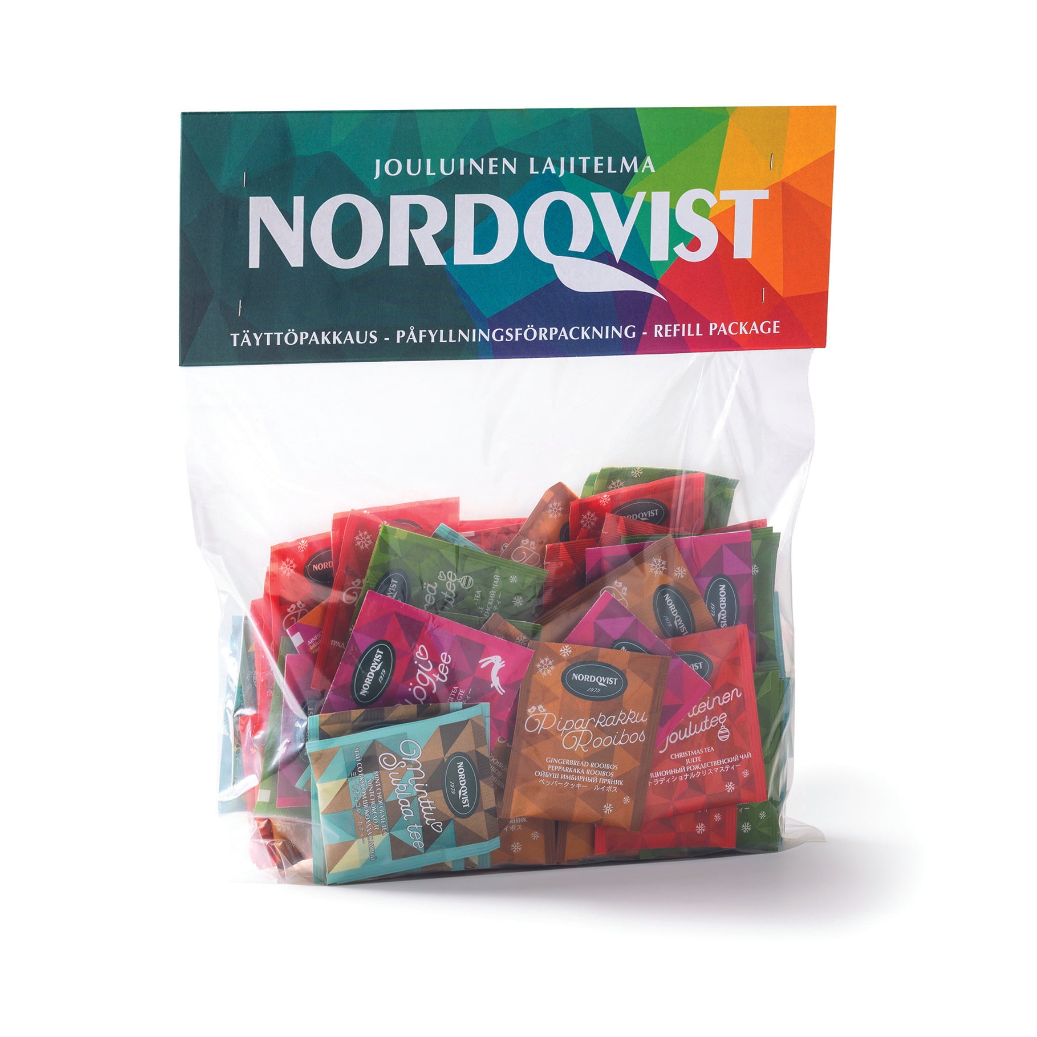 Joulu täyttöpussi 100 pss - tea