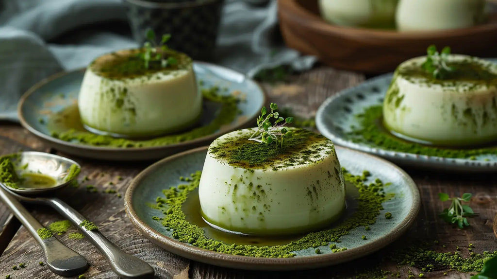 Matcha-jälkiruoat