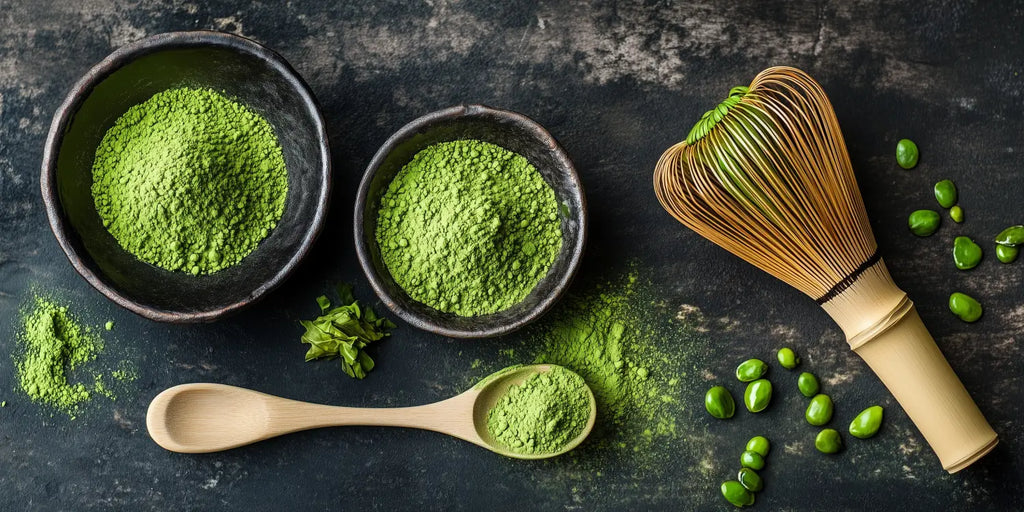Matcha teen valmistus