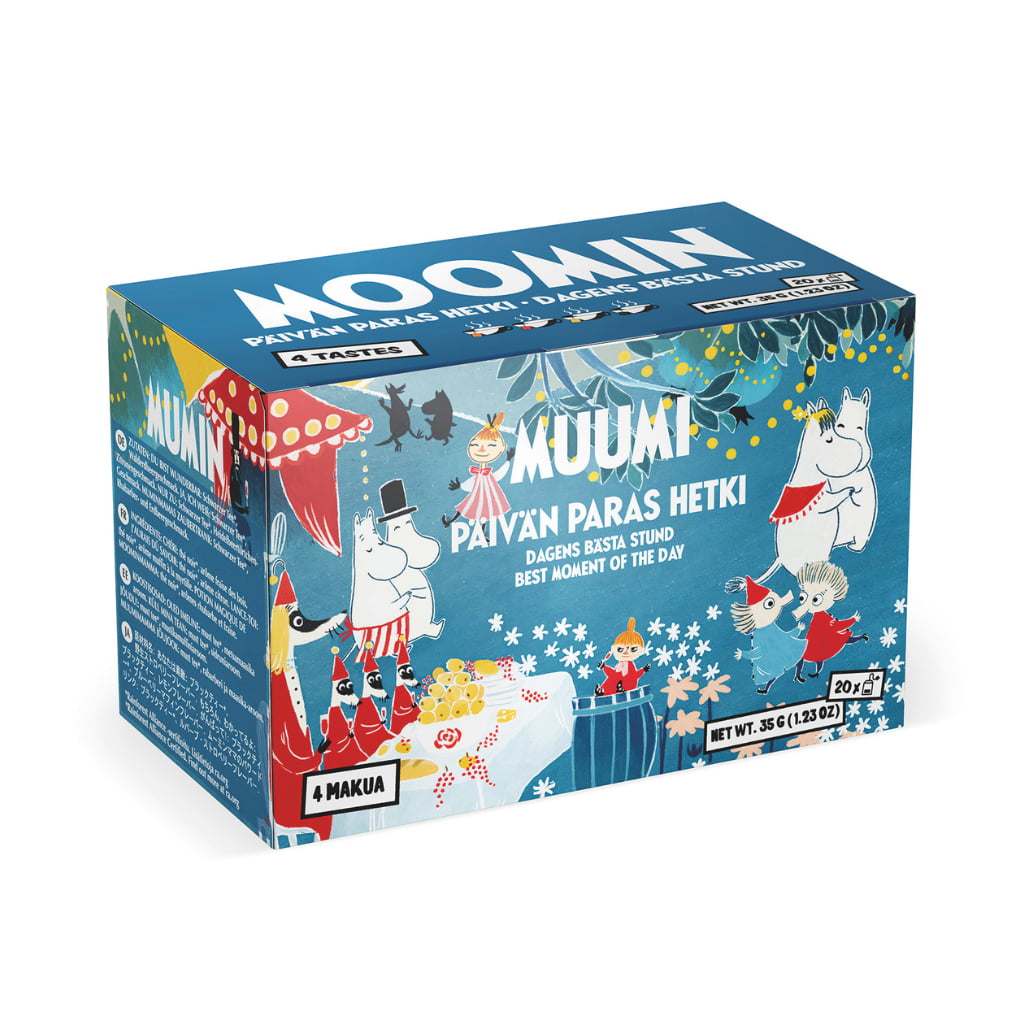 Päivän Paras Hetki -pussitee UUSI DESIGN - 1kpl - Pussitee