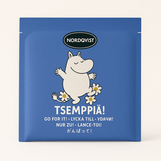 Päivän Paras Hetki -pussitee UUSI DESIGN - 1kpl - Pussitee