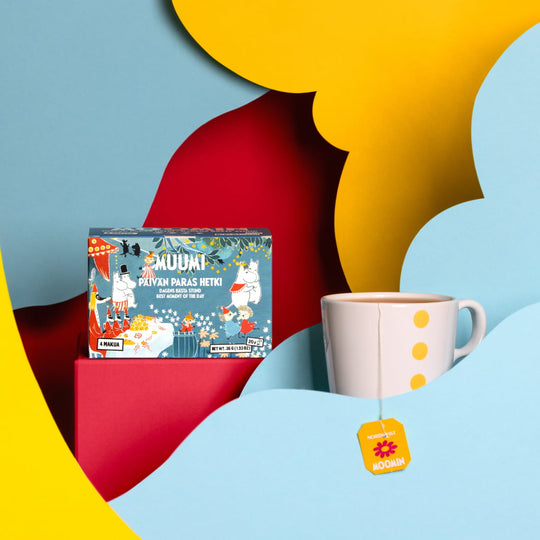 Päivän Paras Hetki -pussitee UUSI DESIGN - 1kpl - Pussitee