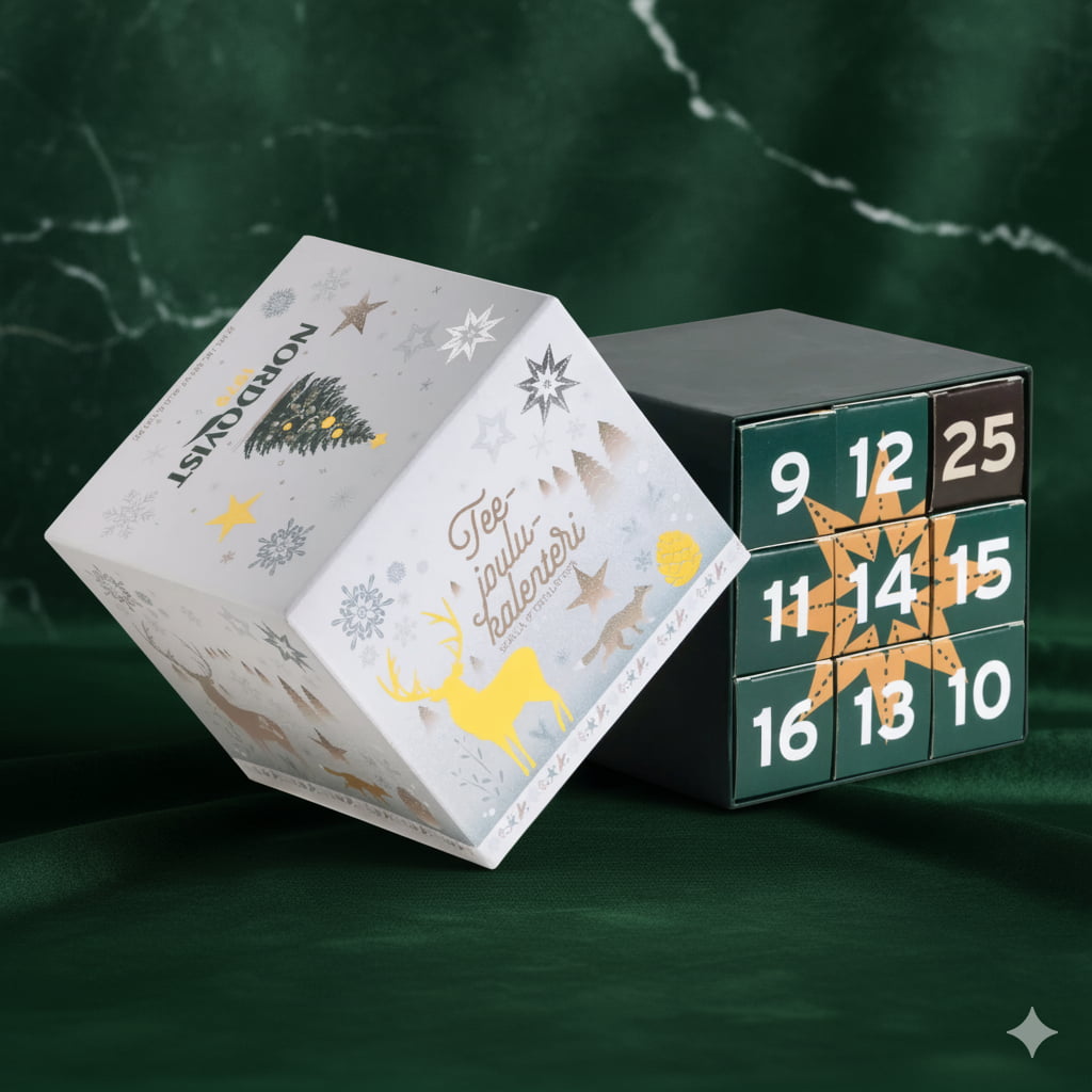 Teejoulukalenteri UUTUUS - joulukalenteri