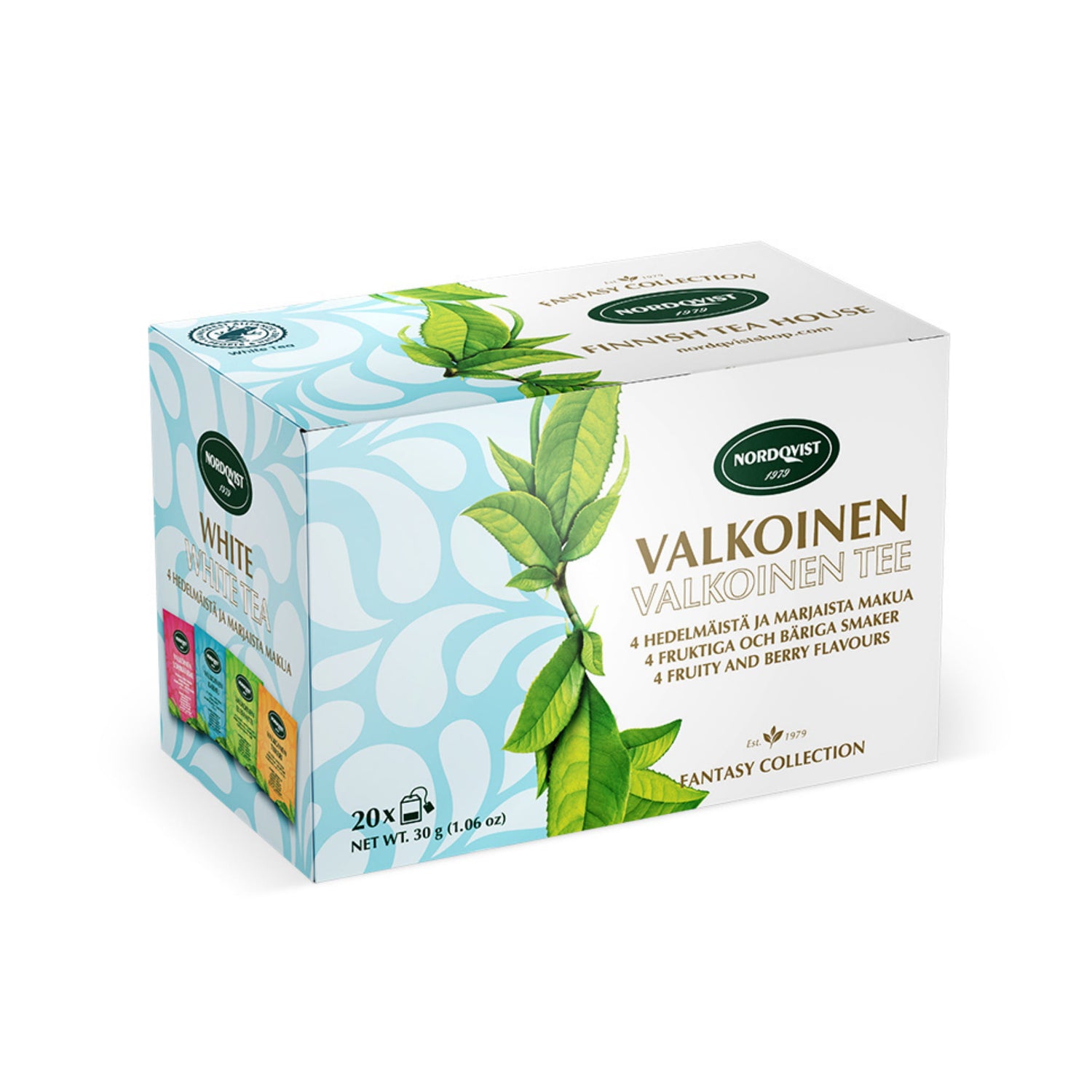 Valkoinen Tee - pussitee