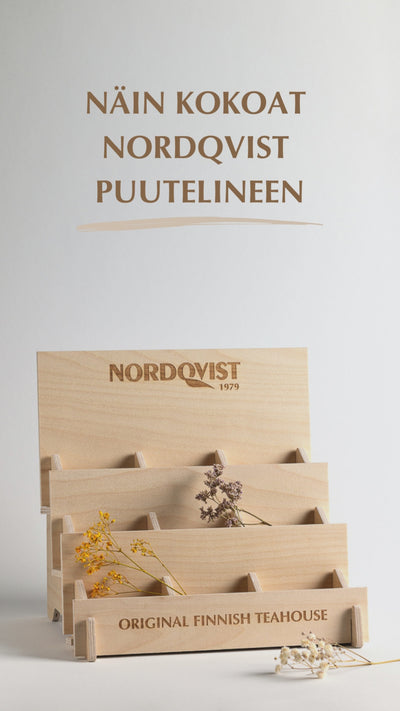 Wood stand made of Finnish wood NEW